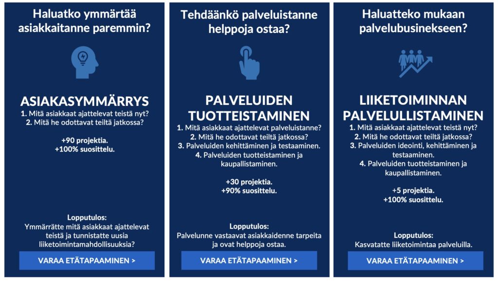 palvelumuotoilu